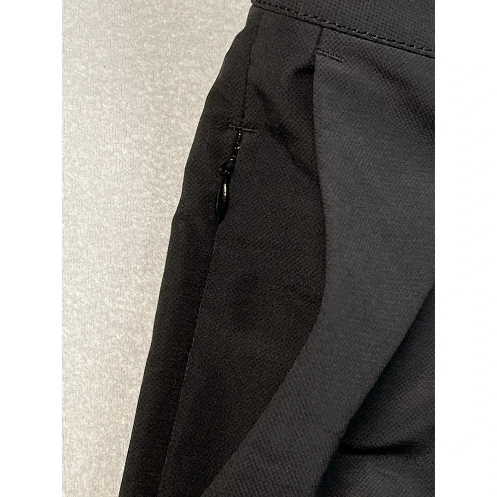 Banana Republic Chino Pants Mens 36x30 Black‎ Polyester Travel Slim Fit